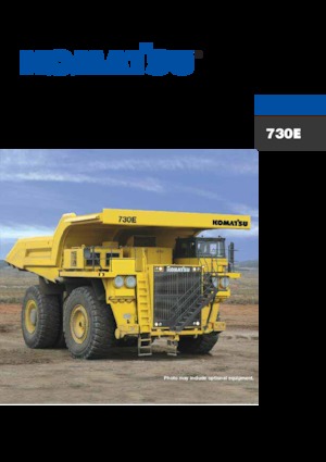 Kruti kiperi kamioni Komatsu 730E