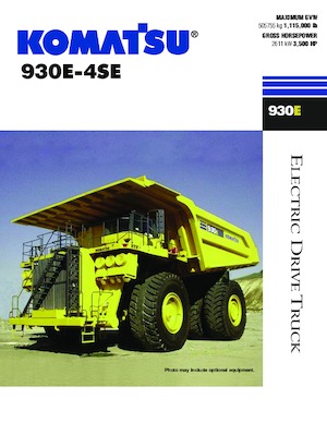Kruti kiperi kamioni Komatsu 930E-4SE 