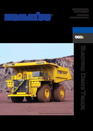 Kruti kiperi kamioni Komatsu 960E-2K