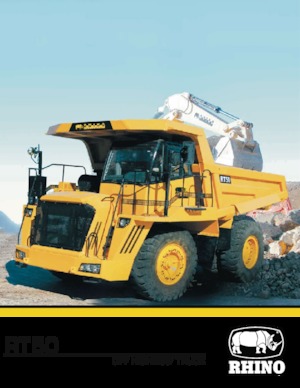 Kruti kiperi kamioni RHINO RT50