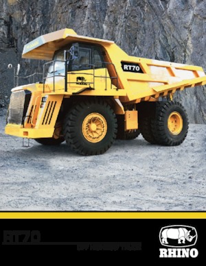 Kruti kiperi kamioni RHINO RT70
