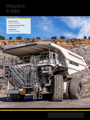 Kruti kiperi kamioni Liebherr T 264