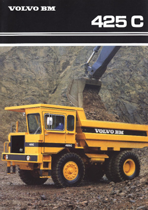 Kruti kiperi kamioni Volvo 425C