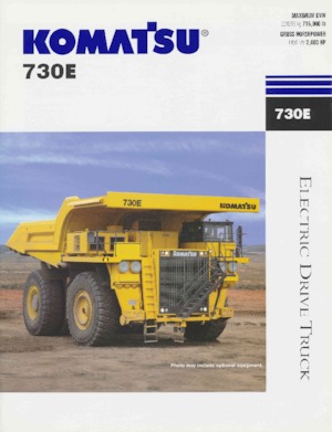 Kruti kiperi kamioni Komatsu 730E