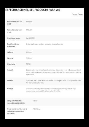 Kruti kiperi kamioni Caterpillar 785