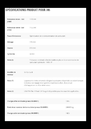 Kruti kiperi kamioni Caterpillar 785