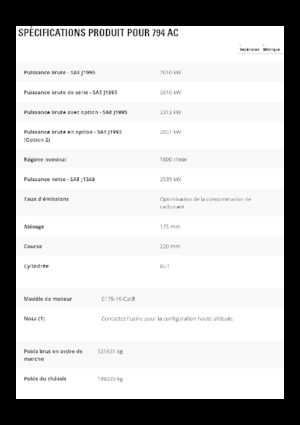 Kruti kiperi kamioni Caterpillar 794 AC