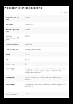 Kruti kiperi kamioni Caterpillar 798 AC