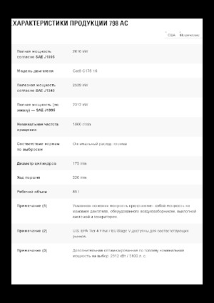 Kruti kiperi kamioni Caterpillar 798 AC