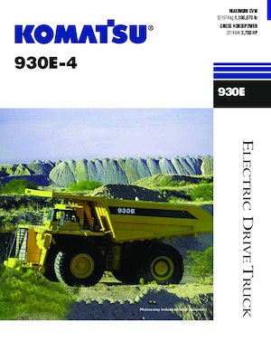 Kruti kiperi kamioni Komatsu 930-E4
