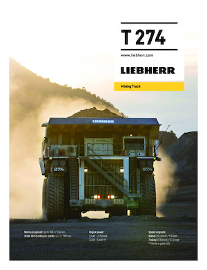 Kruti kiperi kamioni Liebherr T 274