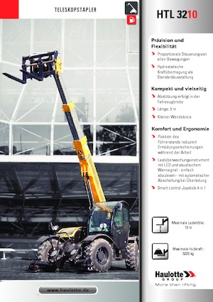 Teleskopski utovarivači Haulotte HTL3210