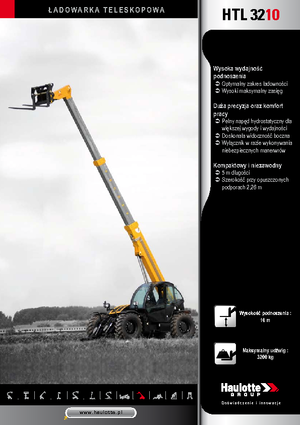 Teleskopski utovarivači Haulotte HTL3210