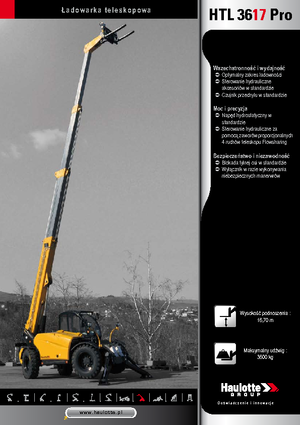 Teleskopski utovarivači Haulotte HTL3617