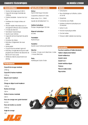 Teleskopski utovarivači JLG L 2906 H