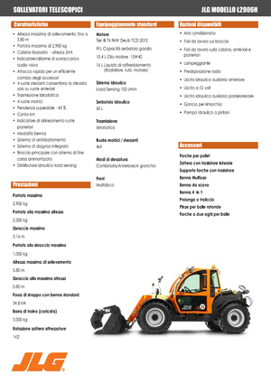 Teleskopski utovarivači JLG L 2906 H