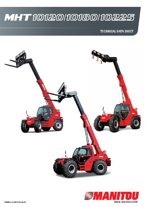 Teleskopski utovarivači Manitou MHT 10180