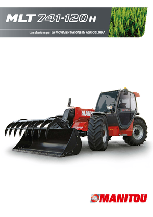 Teleskopski utovarivači Manitou MLT 741-120 H LSU