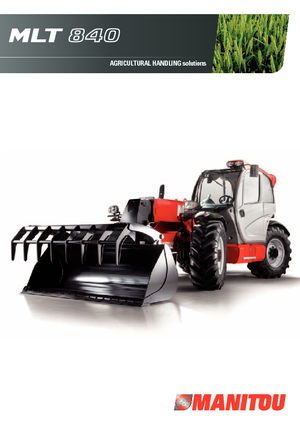 Teleskopski utovarivači Manitou MLT 840-137 PS