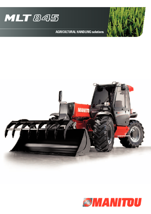 Teleskopski utovarivači Manitou MLT 845-120 LSU