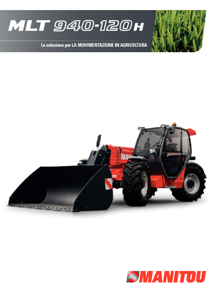 Teleskopski utovarivači Manitou MLT 940-120 H LSU