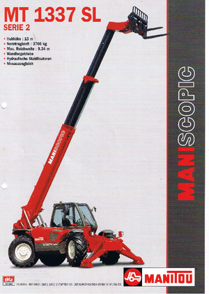 Teleskopski utovarivači Manitou MT 1335 SL