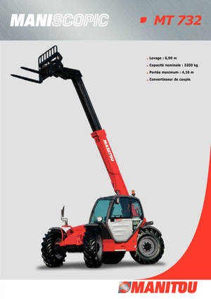 Teleskopski utovarivači Manitou MT 732