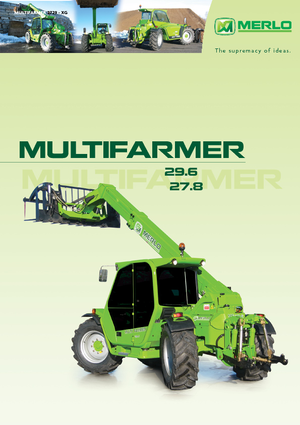 Teleskopski utovarivači Merlo Multifarmer 29.6
