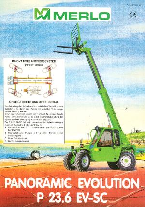 Teleskopski utovarivači Merlo P 23.6 EV