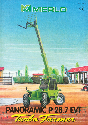 Teleskopski utovarivači Merlo P 28.7 EVT