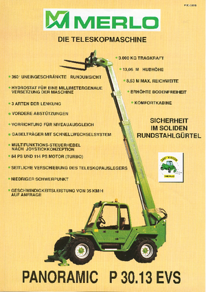 Teleskopski utovarivači Merlo P 30.13 EVS