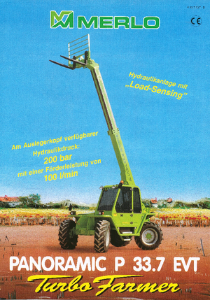 Teleskopski utovarivači Merlo P 33.7 EVT