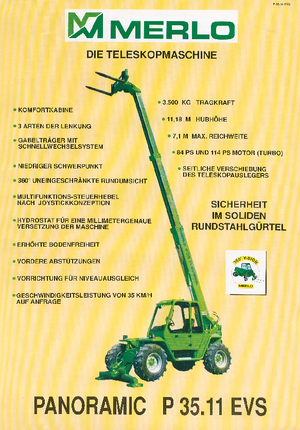 Teleskopski utovarivači Merlo P 35.11 EVS
