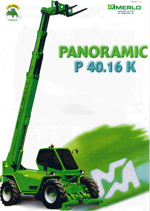 Teleskopski utovarivači Merlo P 40.16 K
