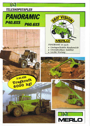 Teleskopski utovarivači Merlo P 60.6 XS