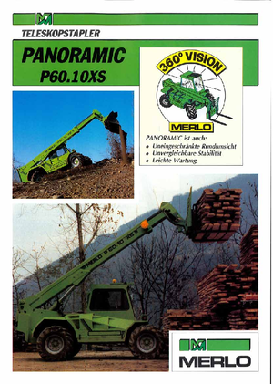 Teleskopski utovarivači Merlo P 60.10 XS