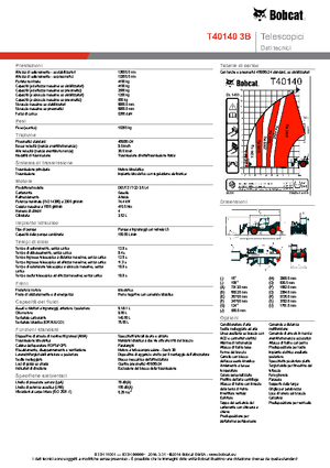 Teleskopski utovarivači Bobcat T40140 IIIB