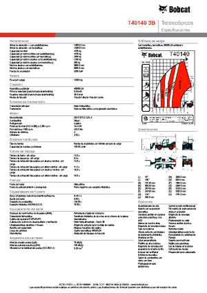 Teleskopski utovarivači Bobcat T40140 IIIB