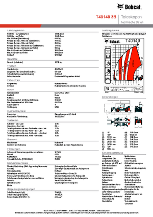 Teleskopski utovarivači Bobcat T40140 IIIB