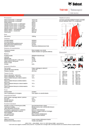 Teleskopski utovarivači Bobcat T 40140