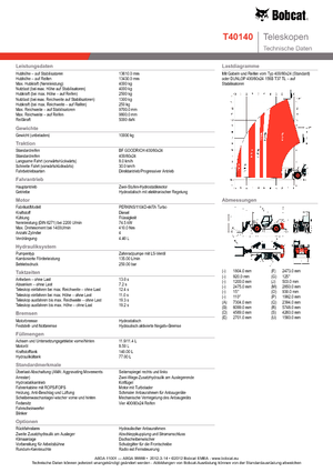 Teleskopski utovarivači Bobcat T 40140