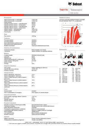 Teleskopski utovarivači Bobcat T 40170