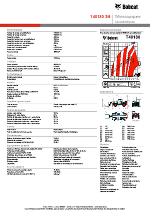 Teleskopski utovarivači Bobcat T40180 IIIB