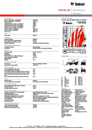 Teleskopski utovarivači Bobcat T40180 IIIB