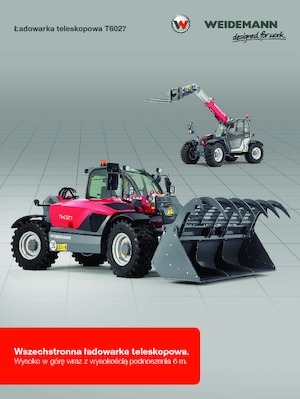 Teleskopski utovarivači Weidemann T6027