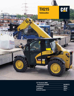 Teleskopski utovarivači Caterpillar TH215