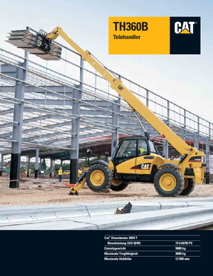 Teleskopski utovarivači Caterpillar TH360B