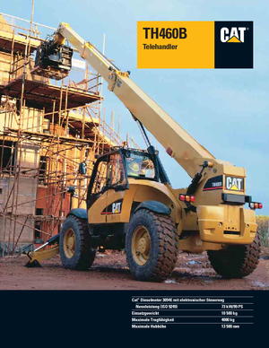 Teleskopski utovarivači Caterpillar TH 460 B