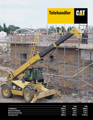 Teleskopski utovarivači Caterpillar TH 63