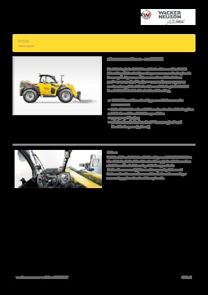 Teleskopski utovarivači Wacker Neuson TH955